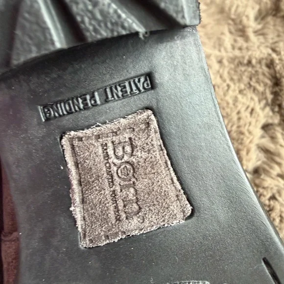 Born Women's brownish-gray Ankle Booties - Picture 5 of 7